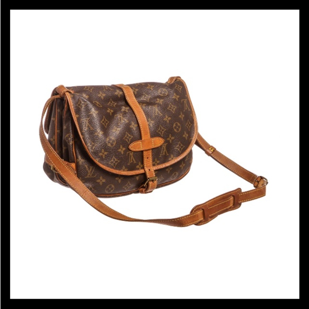 Preloved LV monogram saummur